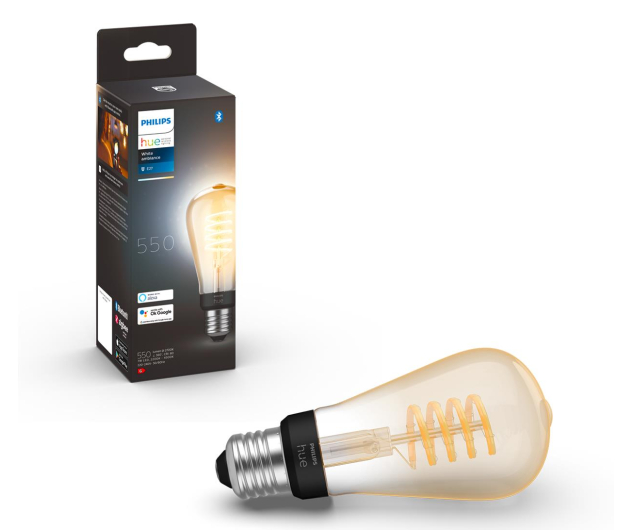 Philips Hue White ambiance Smart Żarówka Filamanet ST64 E27 8719514301467 - 678463 - zdjęcie